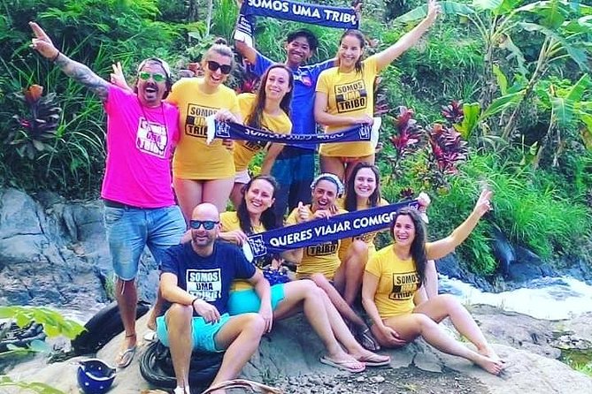 All inclusive Bali Sekumpul Waterfalls Trekking Tour - The jumping point and water slide river: the included water fun