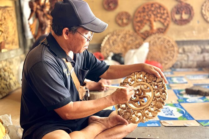 ATV Cave Waterfall And Ubud Hidden Gems Private Tour - Batuan Temple: Mandala layout and respectful sightseeing