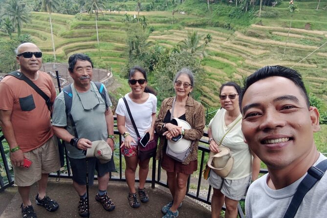 ATV Cave Waterfall And Ubud Hidden Gems Private Tour - Kemenuh Monkey River: Petanu River and grey long-tailed monkeys