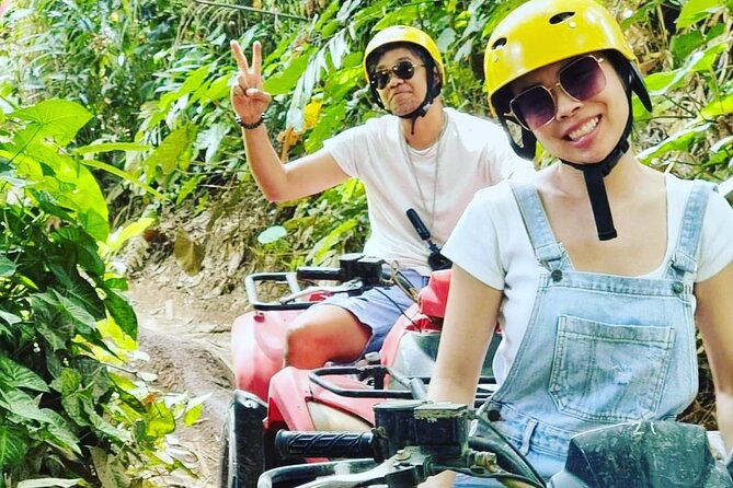 ATV Quad bike tour with Rice terraces & temple - Stop 2: Tegalalang rice terraces and learning how irrigation keeps the terraces alive