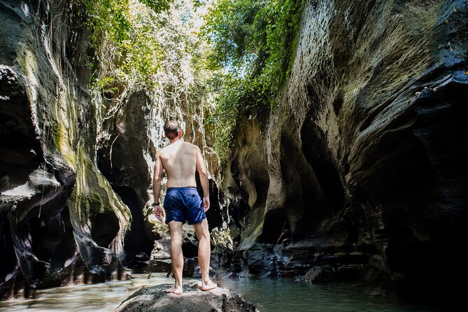 Bali Adventure Tour: Hidden Canyon, Tegenungan Waterfall, Goa Gajah temple - A 9-person Bali adventure with an 8:30 start