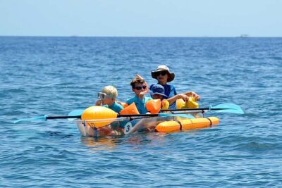 Bali/Amed: Transparent Kayak Experience - What You’ll See Under (and Above) the Clear Hull