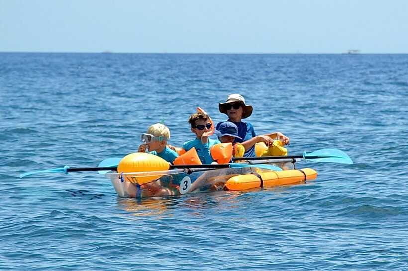 Bali/Amed: Transparent Kayak Experience - From Black Sand Shore to Fishing Boats: Your Amed Setting