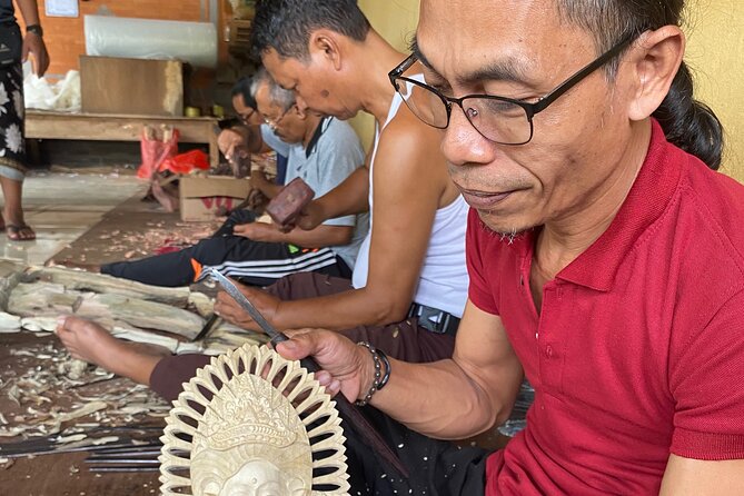 Bali Arts shopping with temples-waterfall visit. - Semar Kuning Artist Cooperative: Painting With Local Meaning