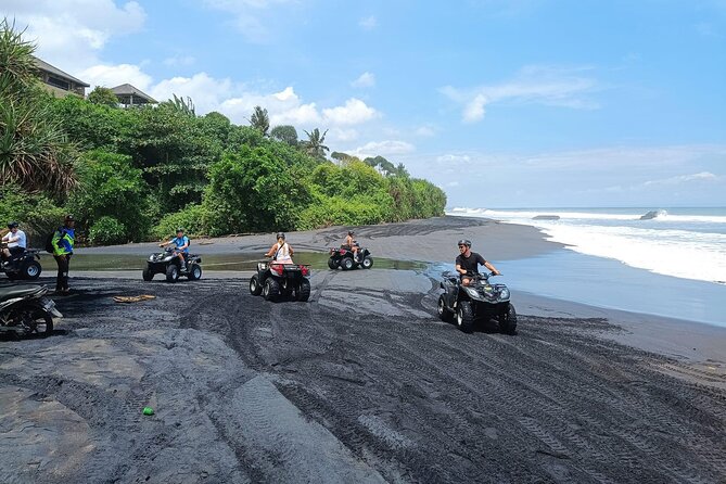 Bali ATV Ride In the beach black sand atv tour - Photos and guide support: souvenir shots you will be glad you got