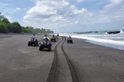 Bali ATV Ride In the beach sunset atv tour - The Real Setup: Getting to Tegal Mengkeb and the Black-Sand Beach