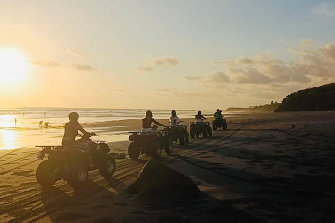 Bali ATV Ride On the Beach, Rice Field and Village Tour 2 Hour - The Main Event: 2 Hours of ATV on Kelecung Black Sand Beach