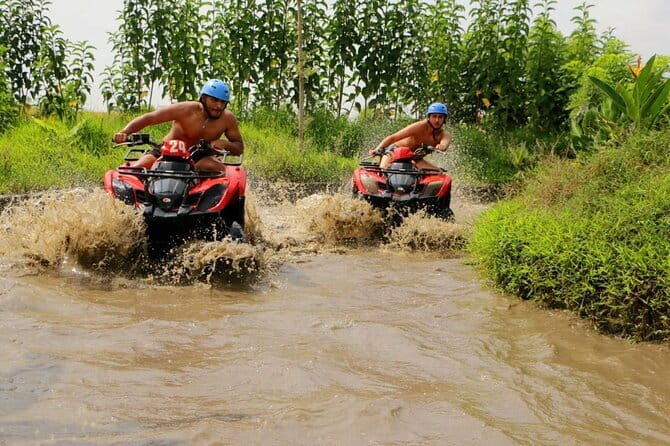 Bali ATV Ride Ubud Waterfall,RiceField,River,Kingkong-Temple cave - What makes this ATV route feel special in Ubud