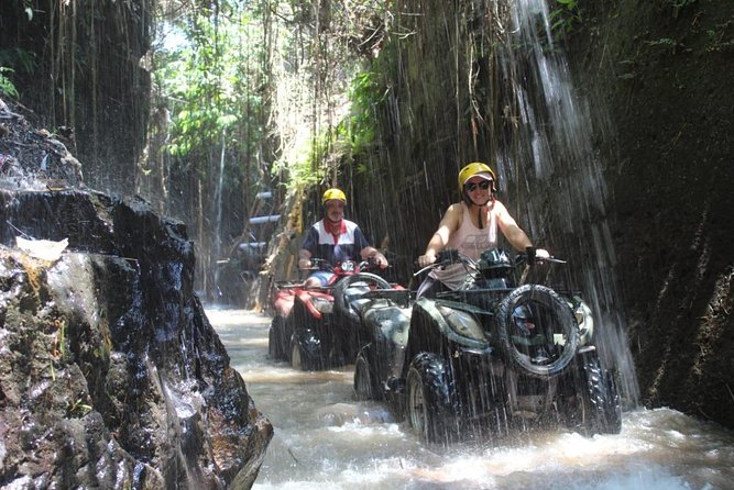 Bali Atv Riding through Cave and Waterfall - Key highlights