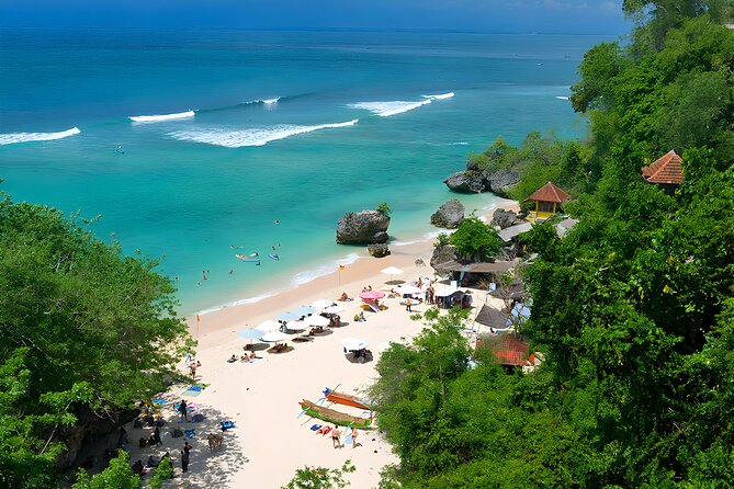 Bali Cycling and Uluwatu Tour Packages - Padang Padang Beach: Surf Fame With a Scenic Pause