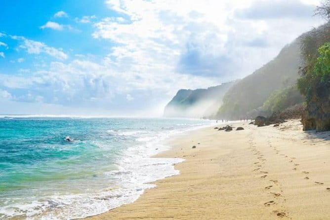 Bali Horse Riding Seminyak Beach Experience Private Transport - Stop 2: Pantai Double Six, adding a second coastal stretch