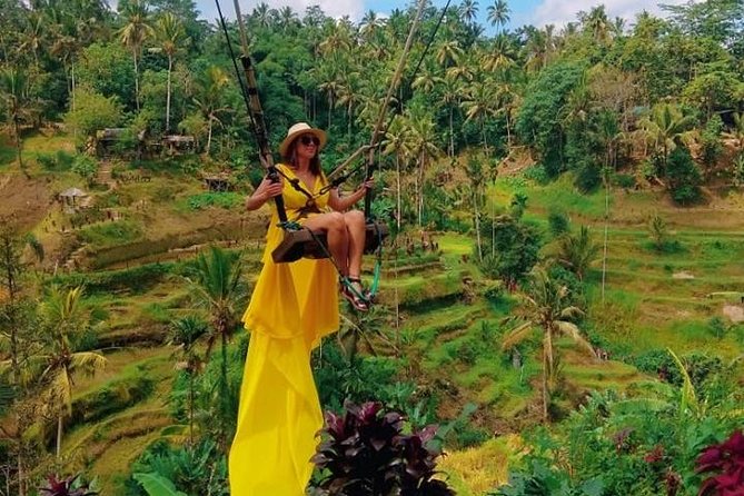 Bali Instagram Tour: The Most Scenic Spots - Tegalalang rice terraces: swings and postcard views in 30 minutes