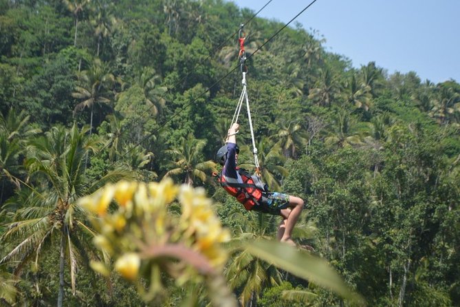 Bali Quad Bike ATV with Flying Fox - Flying Fox over the jungle: the thrill is quick and simple
