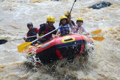 Bali White Water Rafting with Sacred Monkey Forest and Swing - Bali Swing at My Swing Bali: the view is the point