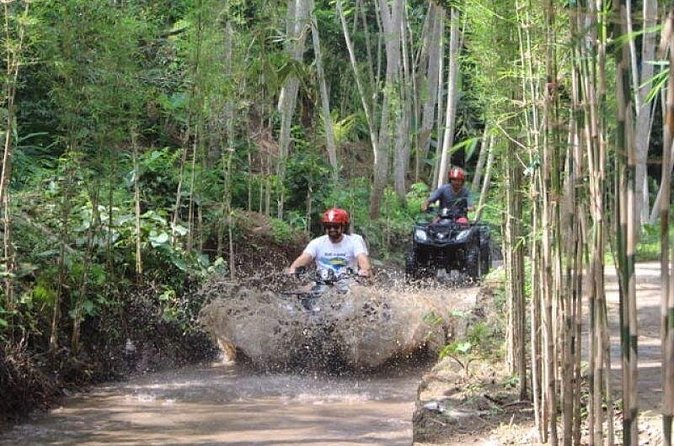 Best of Ubud Adventure: Ayung Rafting - ATV - Quad Bike with Private Transport - ATV Reality Check: Driver vs Passenger and Tandem Rules