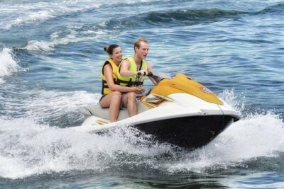 Best Package 3 in One Water Sport - Parasailing over the water: a 5-minute flight with winch-based launches