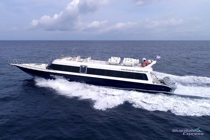 Blue Water Express Boat Transfer From Serangan Or Padang Bai To Lombok Or Vice Versa - A Smooth One-Way Sea Crossing From Bali to Lombok or the Gili Islands