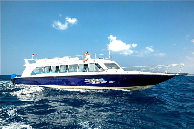 Blue Water Express Boat Transfer From Serangan Or Padang Bai To Lombok Or Vice Versa - On the Fast Boat: Enclosed Seating, Sundecks, and the Cold Towel Trick