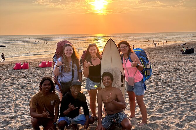 Canggu: Surfing lesson with ISA certified instructor - The land warm-up: where you learn faster than you think