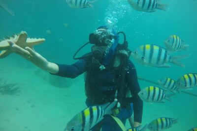 Discover Scuba Diving ( beginners) Combined With Jet Ski - How the Day Flows: Pickup, Safety Talk, and Your First Underwater Breath