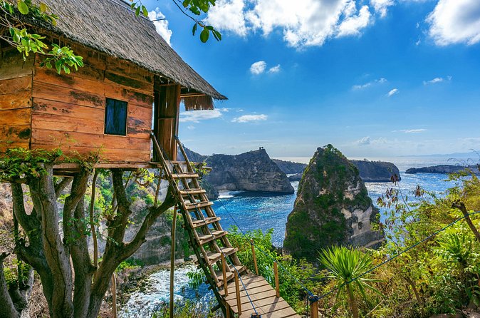 East Nusa Penida With Tembeling Beach Natural Pool - Private tour - Rumah Pohon Tree House plus Thousand Island views