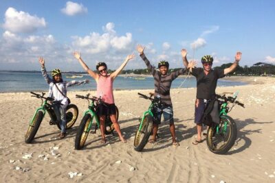 eBike Private Beach Tour Express (2 Hour) - Entering EZYRIDERS at the Kuta Main Entrance