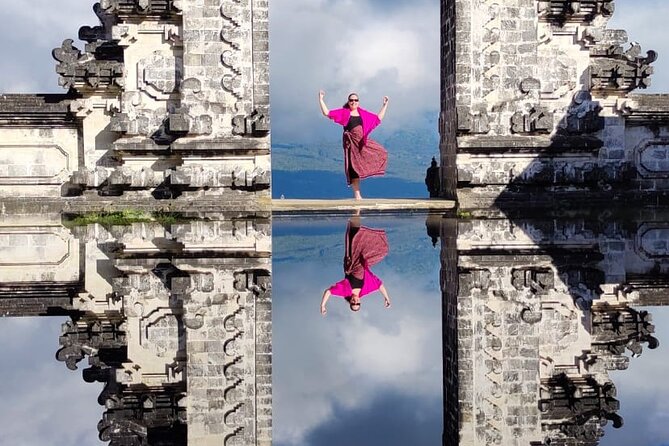 Full Day Gate Of Heaven Bali Instagram Tour - Ujung Water Palace: Balinese-European architecture by reflective pools