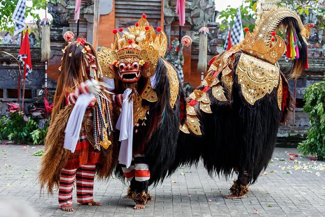 Full Day Kintamani and Penglipuran Village Private Chartered Car Tour from Bali - Ubud morning: Barong Dance, batik at Tohpati, and silver/gold in Celuk