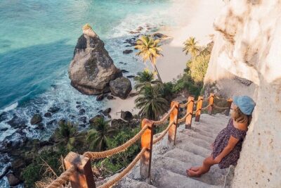 Full Day Private Tour to Nusa Penida Underground Temple from Bali - Diamond Beach (Pantai Diamond): where the day’s wow-factor starts