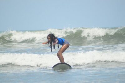 Group surf lesson by Malu Surf Bali - Gear, rashguard, and photo tips that save you effort