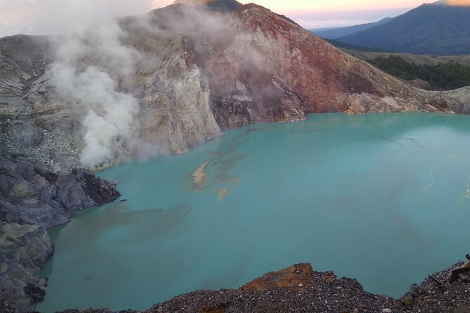 Ijen Crater Tour From Bali 1 Day - Entering Ijen Crater: Sunrise, Acidic Lake Colors, and Blue Fire