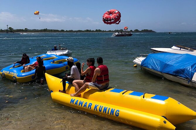 Jet Ski Melasti Beach Uluwatu Kecak Dance Private Guided Tour - Banana Boat Ride: More Fun Sun-Time Than Serious Adrenaline