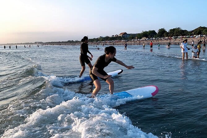 Kuta Beach Bali, 1 on 1 Surfing Lesson Orange Surf Bali - Shore Training First: Standing and Balance You Can Use Immediately