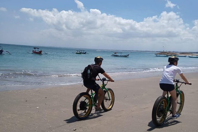 Kuta Beach eBike Private Tour - A turtle conservation moment: learning tied to the mangroves