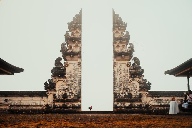 Lempuyang Gates of Heaven, Tirta Gangga Temple Swim & Jungle Waterfalls - Penataran Agung Lempuyang Temple: the Gates of Heaven setup