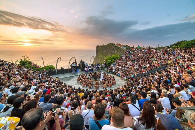 Nusa Dua Parasailing, Jet sky, GWK with Uluwatu Kecak Fire Dance - Padang Padang Beach break: a swim moment before Uluwatu