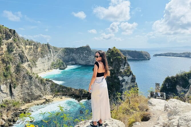 Nusa Penida 2Day 1Night With Accomodation - Day 1’s cliff-and-bay circuit: Broken Beach, Angel’s Billabong, Kelingking, Crystal Bay