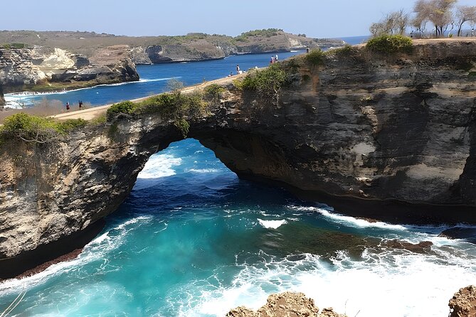Nusa Penida Island Beach Tours with Snorkeling From Bali - The Paluang Cliff angle: a less crowded alternative
