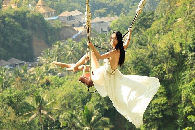 Private Day Tour In Ubud With Jungle Swing All Inclusive - Picheaven Bali Swing: 10m to 78m plus heart-rock and canyon views