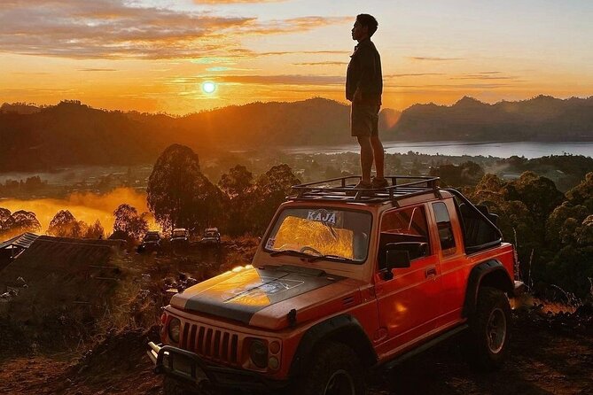 Private Mount Batur Jeep Sunrise all inclusive - The early pickup and the ride to the sunrise drop area