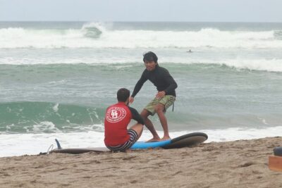 Private One on One Surf Lesson in Canggu area - Bali - The foam board advantage: standing sooner, learning faster