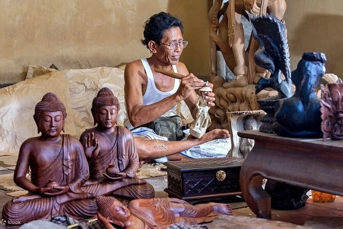 Private Tour of Ubud Art Village from Bali - Batubulan batik: melted wax and the real dye process