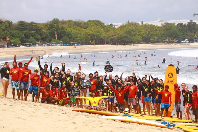 Surf Lesson with a Personal Instructor at Kuta Beach - Odysseys Surf School check-in: gear, lockers, towels, showers