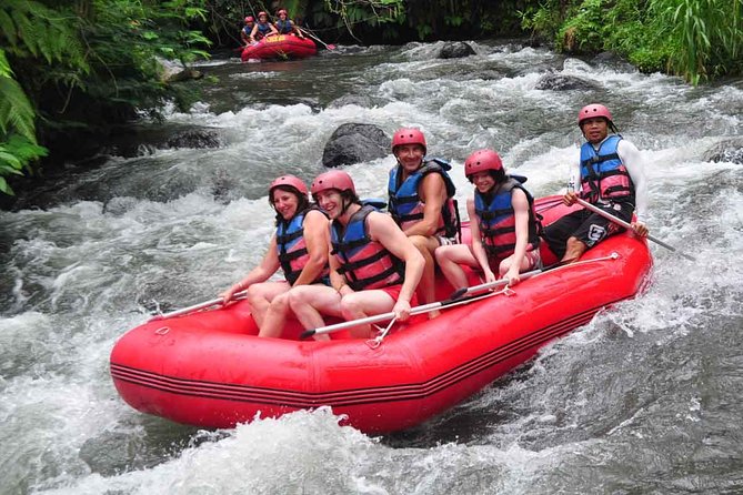Telaga Waja River Rafting Bali & Zipline (Less Stairs) - Zipline Over the River + the Waterfall Photo Stop