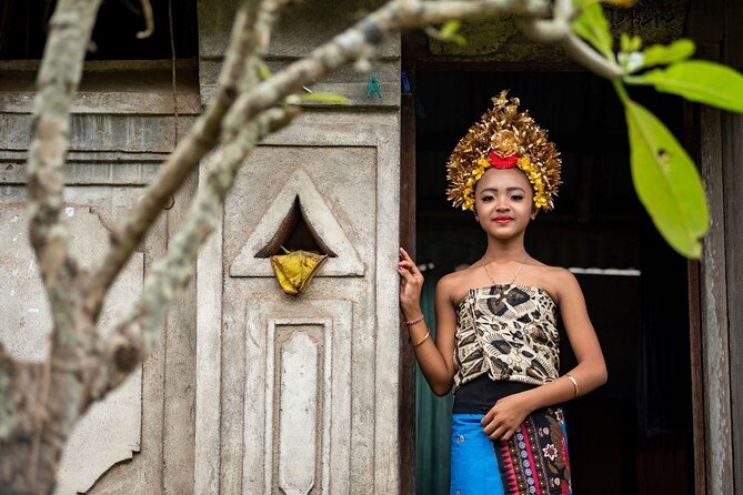 Tenganan Village Rice Field Trekking Tour - The Mount Agung and bamboo bridge stops: the setting explains the farming