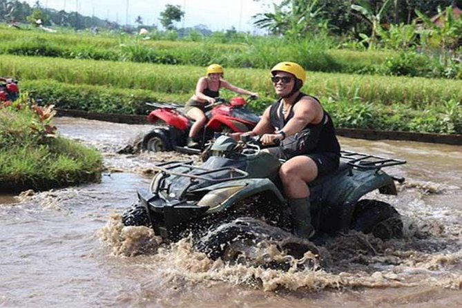 Ubud ATV Quad Bike, Monkey Forest and Rice Terrace - ATV quad biking in Ubud: practice first, then the fun part