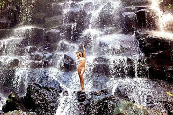 Ubud ATV Quad Bike, Waterfall with Rafting-Snorkeling Optional - Kanto Lampo waterfall photo stop that doesn’t eat the day
