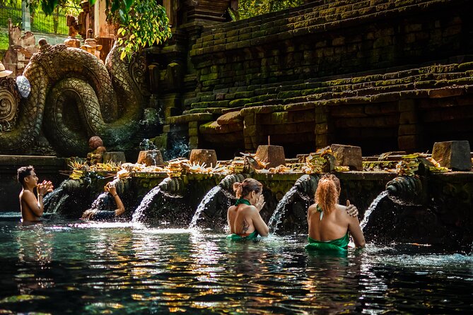 Ubud Experience | Full Day Private Tour in Ubud | FREE WIFI - Monkey Forest Sanctuary: temples, shade, and the monkey math