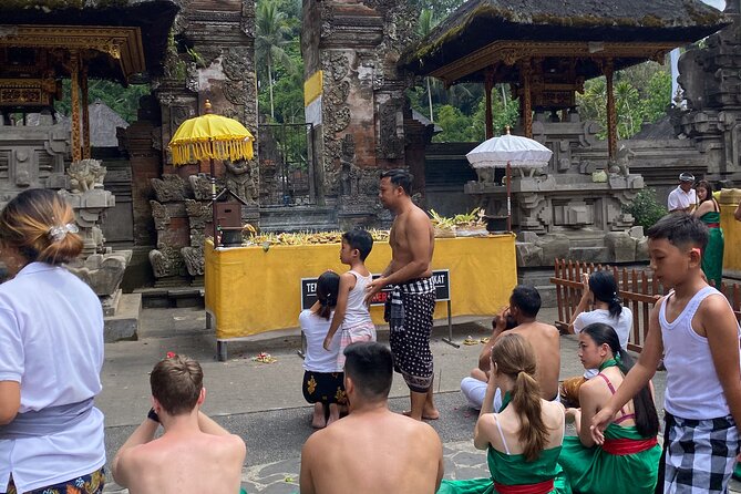 Ubud Private Tour: Monkey Forest, Rice Terrace, Temple, Waterfall - Tirta Empul Temple: Holy Water, Ritual Timing, and Wishes